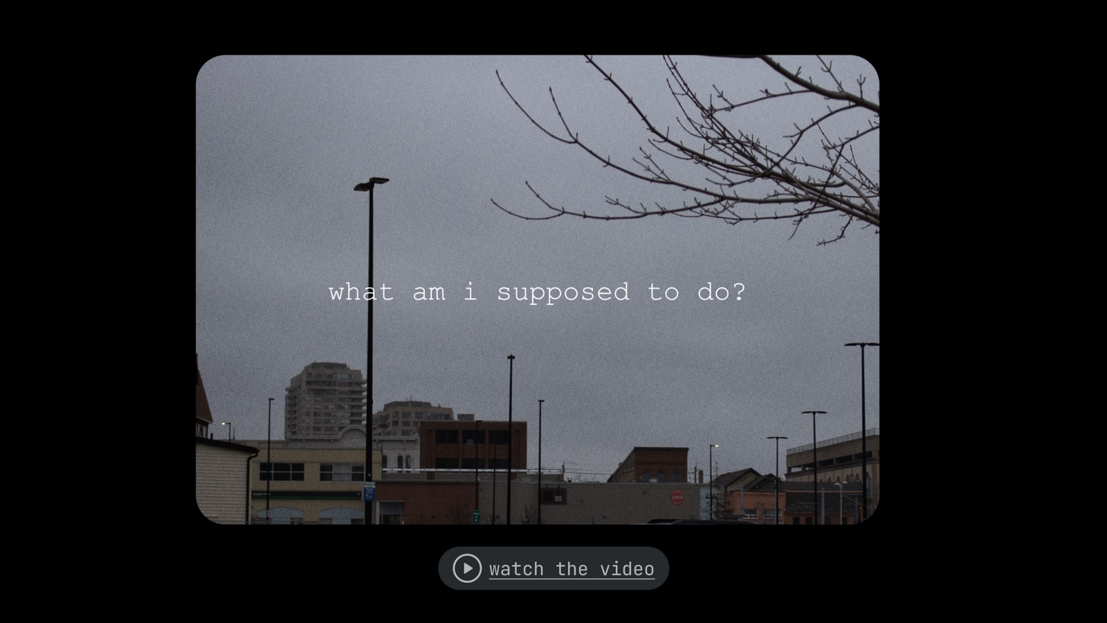 lyrics video + graphic design