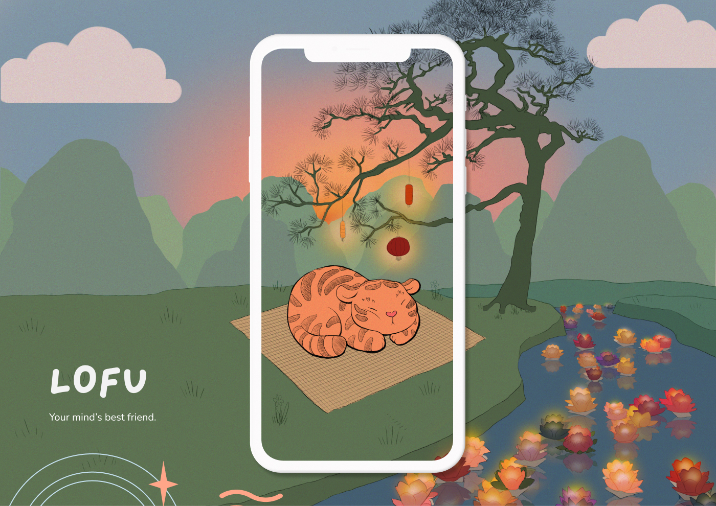 Lofu app screens