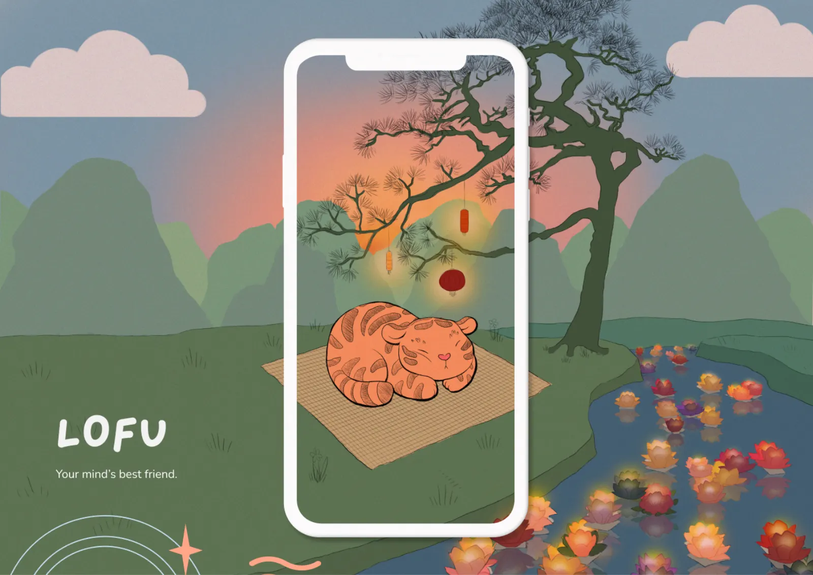 Lofu app screens