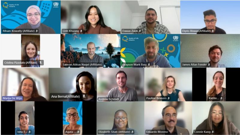 Working on the Quality of Life Initiative alongside the global team